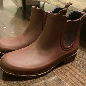 Madewell ankle rain boots